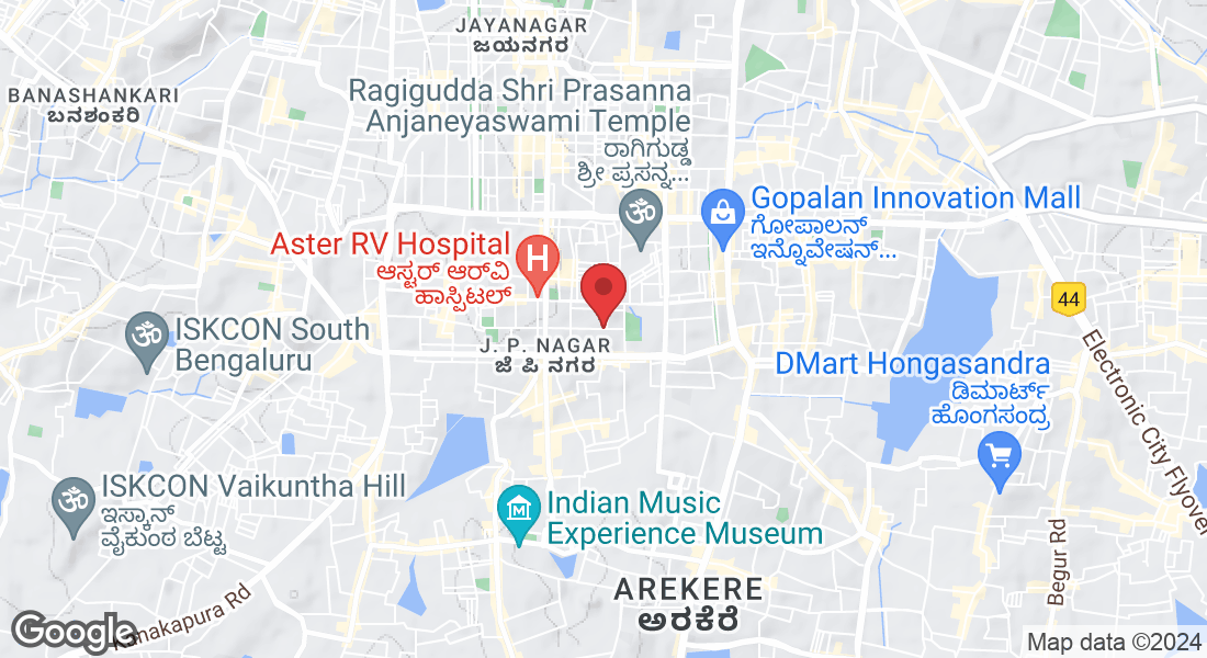 194-195, 12th Cross Rd, 2nd Phase, J. P. Nagar, Bengaluru, Karnataka 560078, India