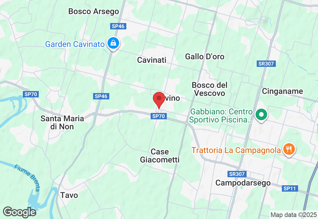Via G. Da Cavino, 74, 35010 Cavino PD, Italia