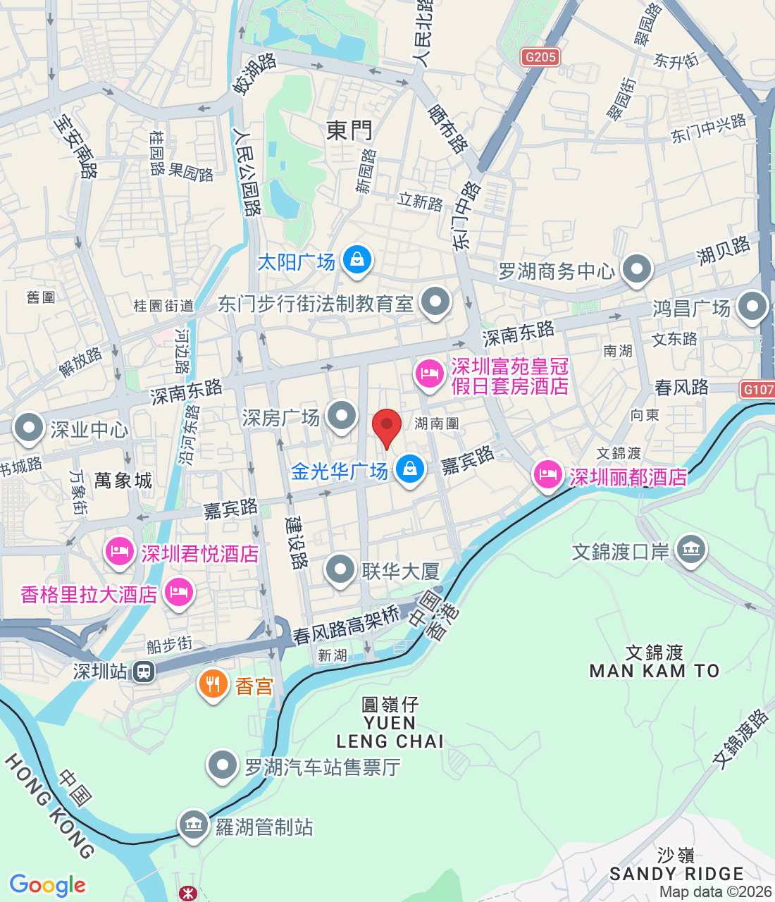 中國广东省深圳市罗湖区人民南路3002号 邮政编码: 518010