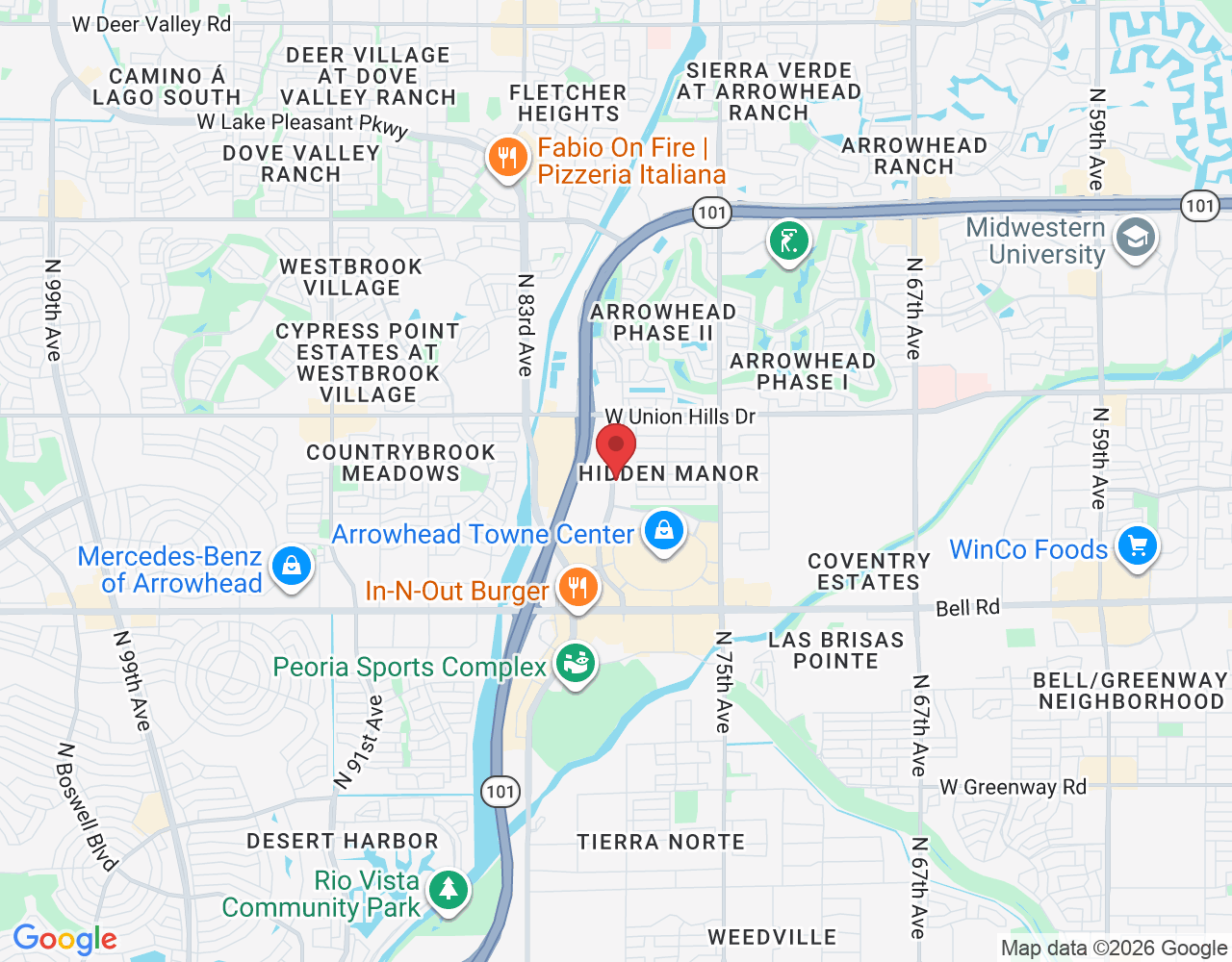 18301 N 79th Ave Building G Suite 185, Glendale, AZ 85308, USA