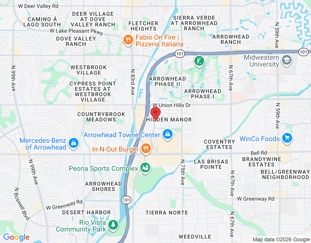 18301 N 79th Ave Building G Suite 185, Glendale, AZ 85308, USA