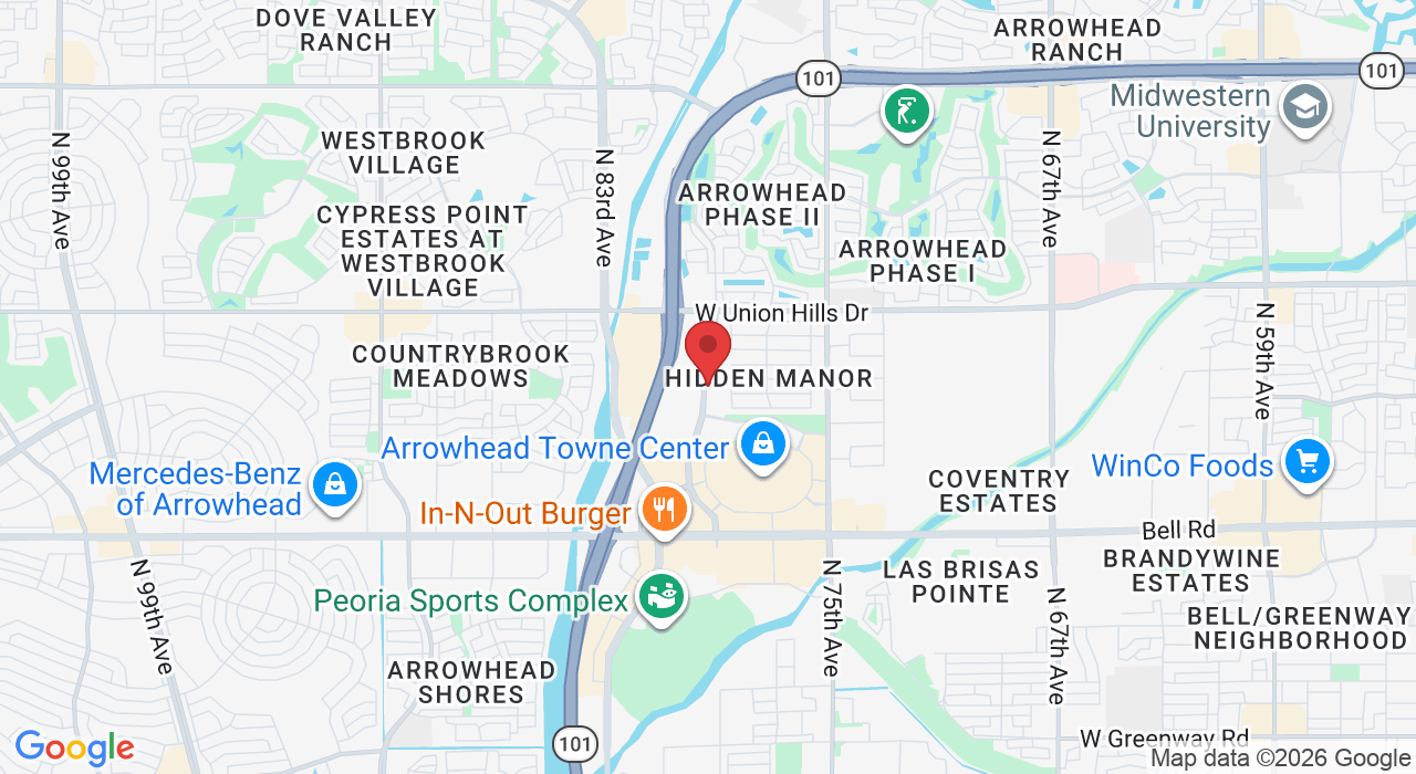 18301 N 79th Ave Building G Suite 185, Glendale, AZ 85308, USA