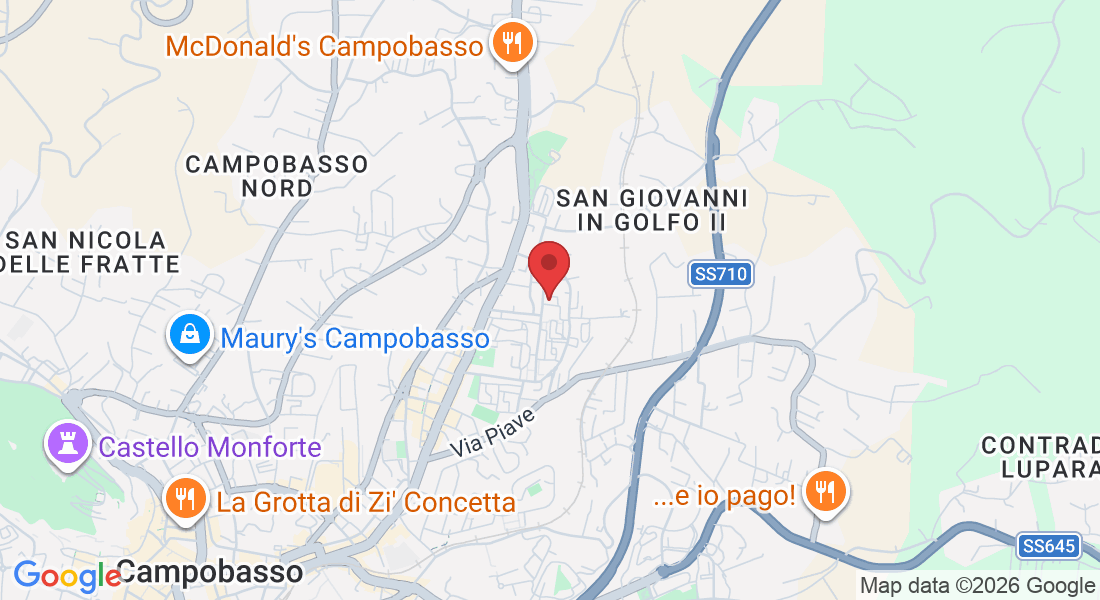 Via Antonio Gramsci, 15, 86100 Campobasso CB, Italia