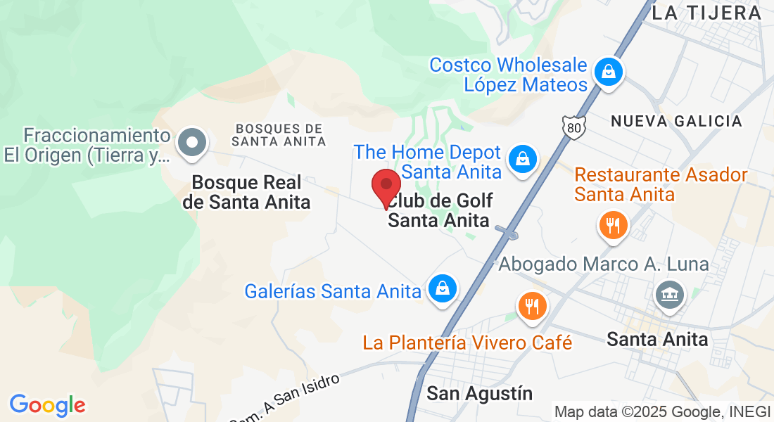 Blvrd Bosques de Sta Anita 255, 45645 San Agustín, Jal., México