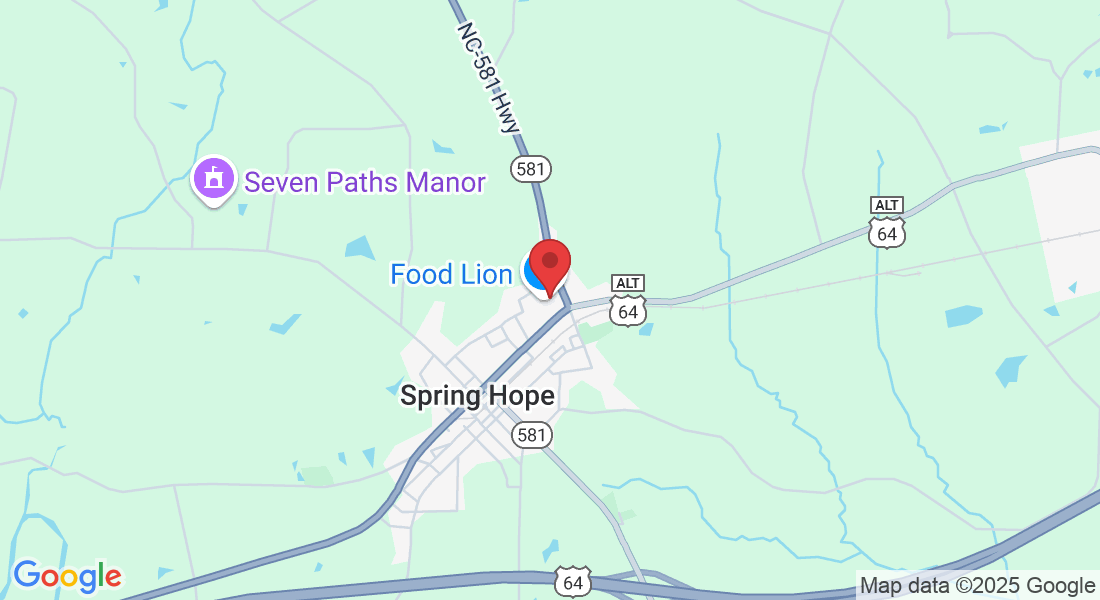 615 E Nash St, Spring Hope, NC 27882, USA