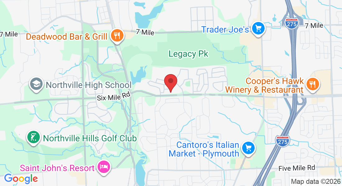 42000 Six Mile Rd suite 200, Northville, MI 48168, USA