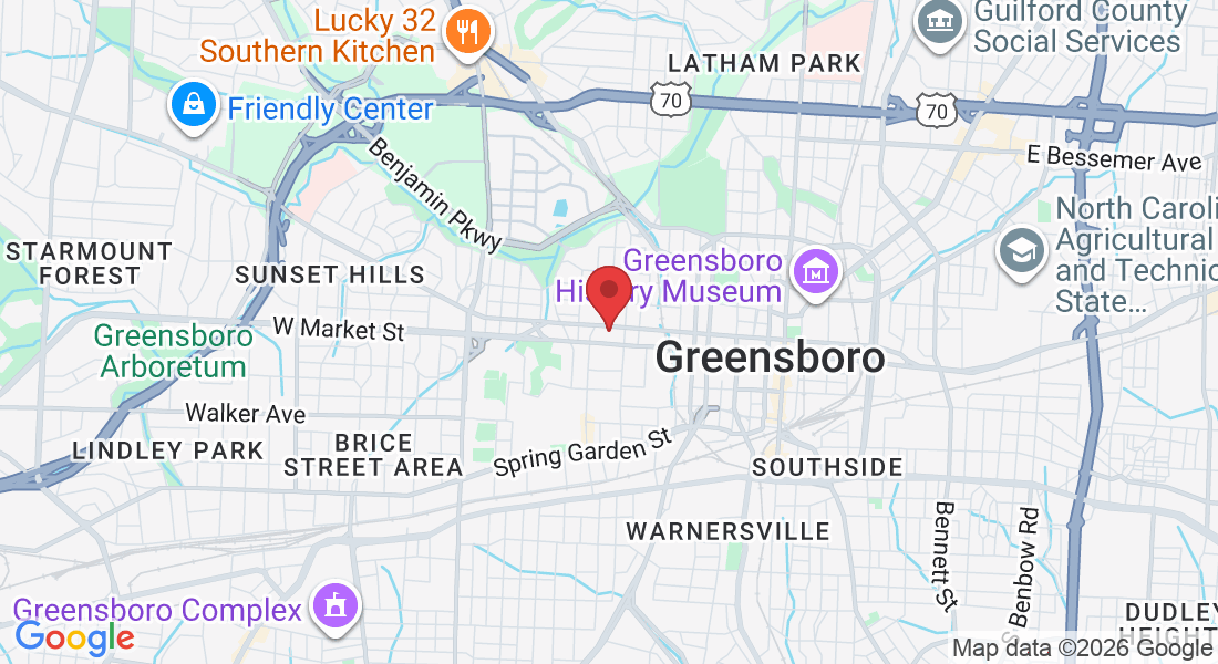 1011 W Friendly Ave ste 104, Greensboro, NC 27401, USA