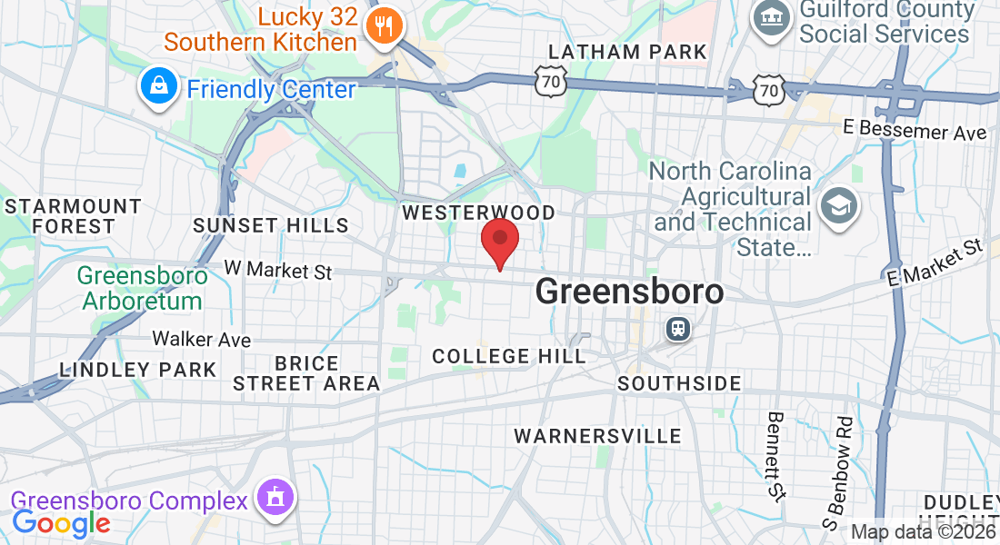 1011 W Friendly Ave ste 104, Greensboro, NC 27401, USA