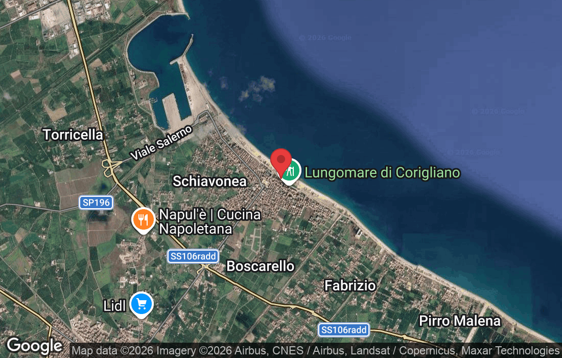 Viale Cristoforo Colombo, 5, 87064 Schiavonea CS, Italia