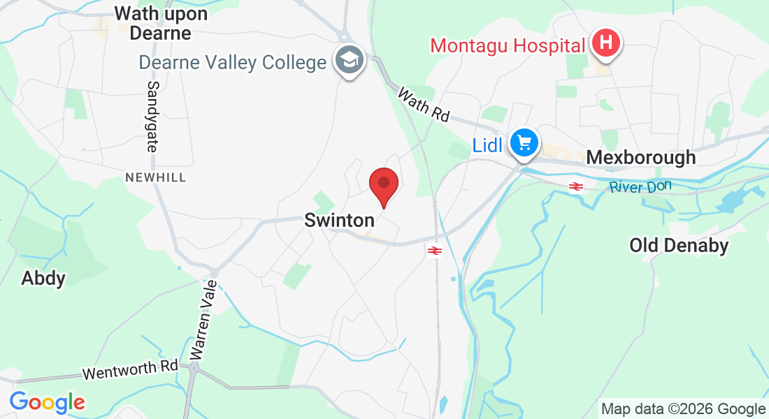 Queen St, Swinton, Mexborough S64 8NA, UK