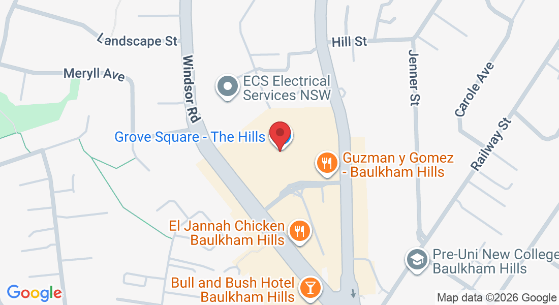 SHOP 104/375 Windsor Rd, Baulkham Hills NSW 2153, Australia