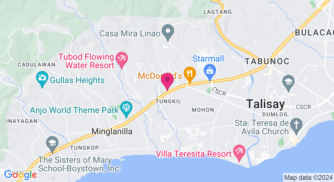 Cebu South Road, Unit 17, Plaza Margarita, Sandayong, Minglanilla, 6046 Cebu, Philippines