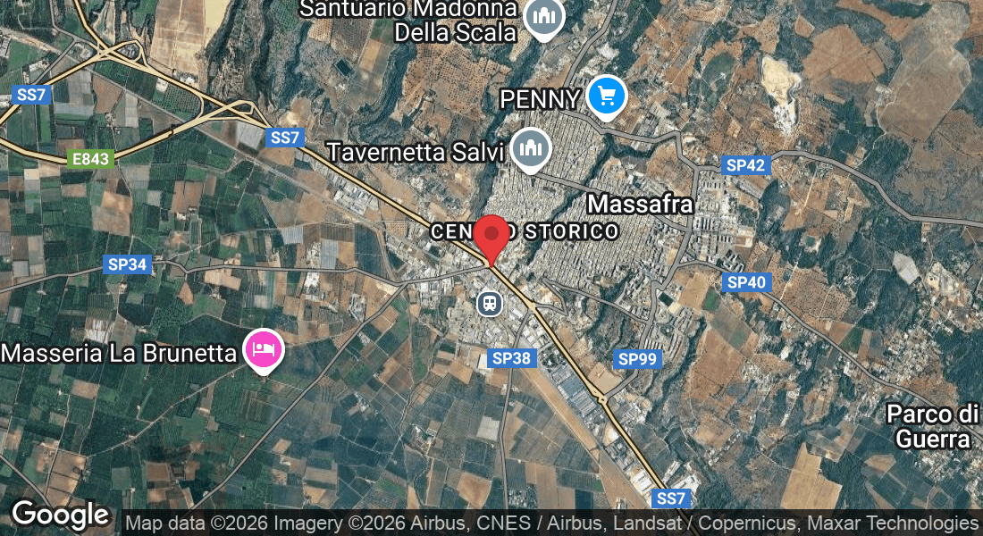 SS7, 7, 74016 Massafra TA, Italia