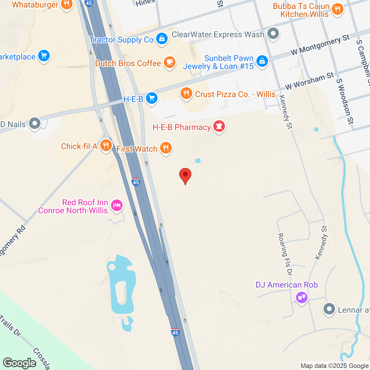 12318 Interstate 45 N #100, Willis, TX 77378, USA