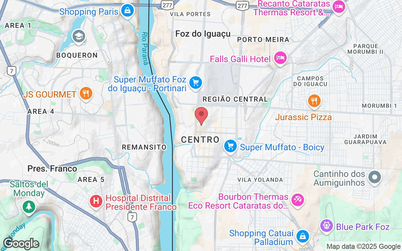 Av. Brasil, 583 - Centro, Foz do Iguaçu - PR, 85851-000, Brasil