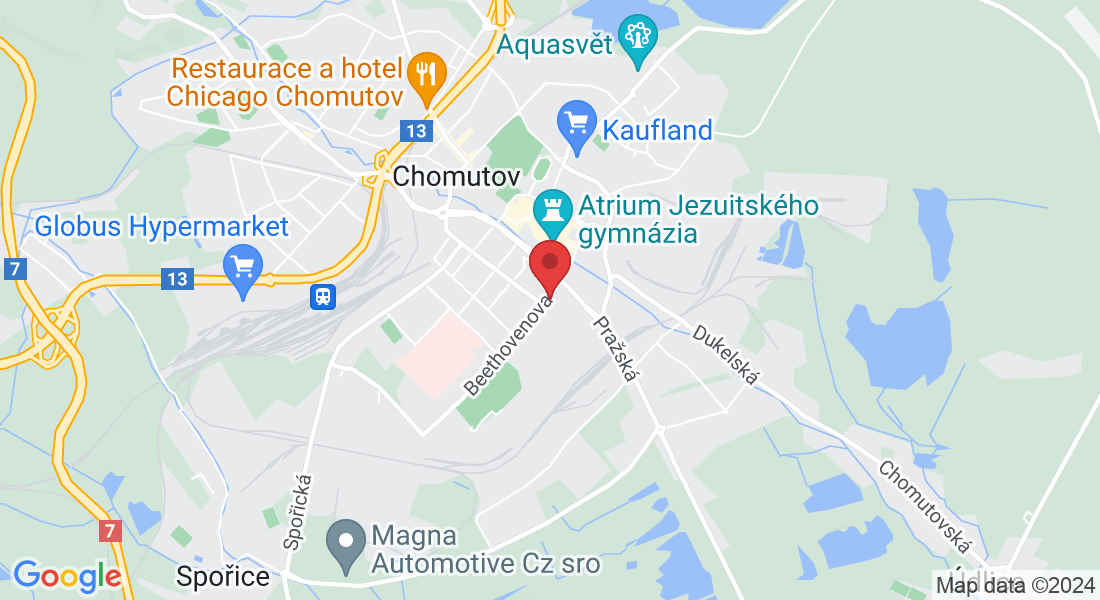 Beethovenova 3894/11, 430 01 Chomutov-Chomutov 1, Česko