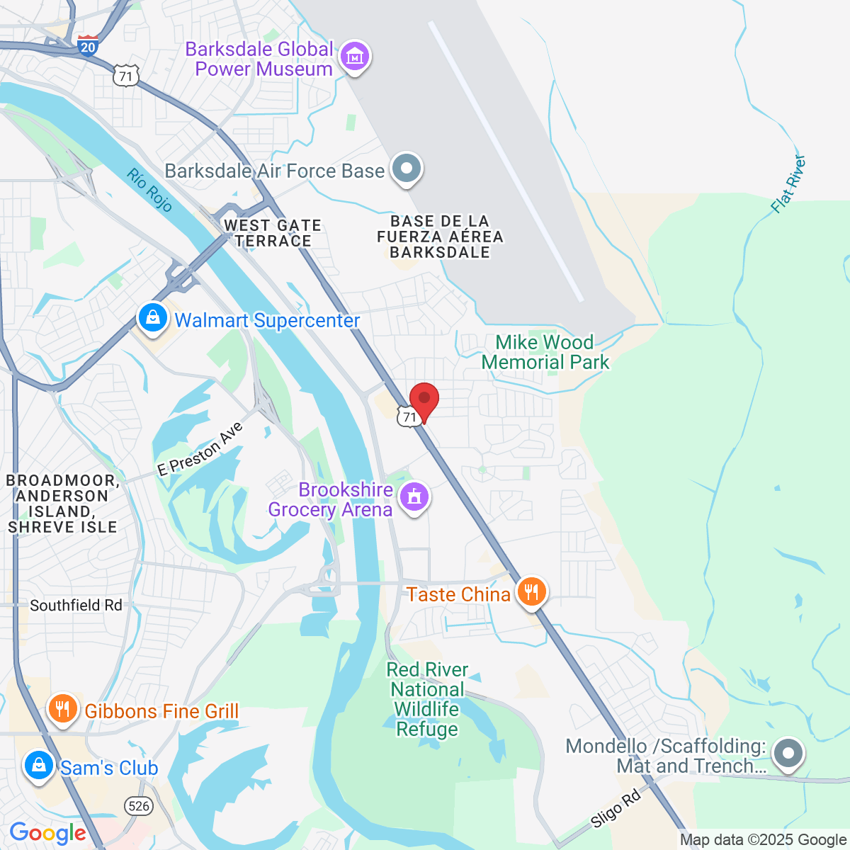 4300 Parkway Dr, Bossier City, LA 71112, EE. UU.