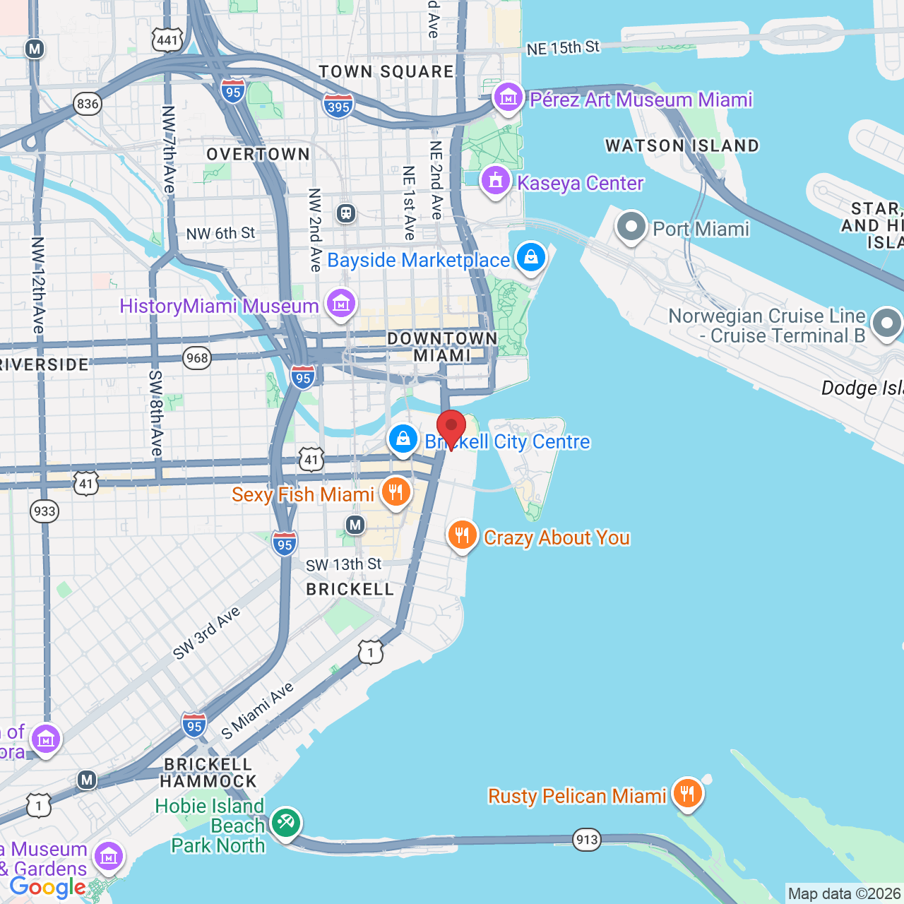 619 Brickell Ave, Miami, FL 33131, USA