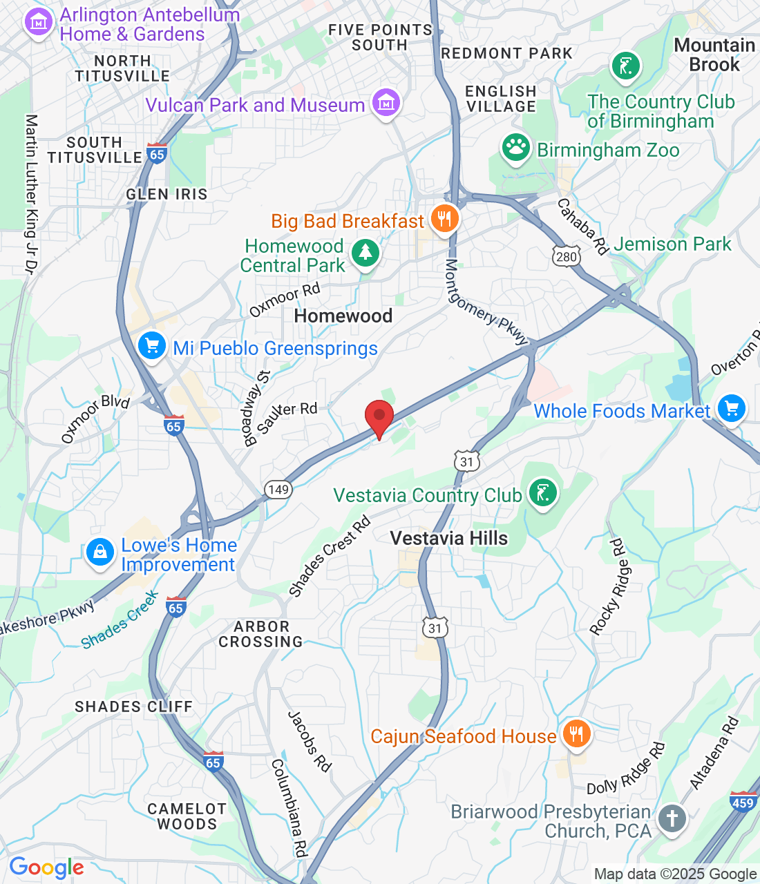 600 University Park Pl #500, Homewood, AL 35209, USA