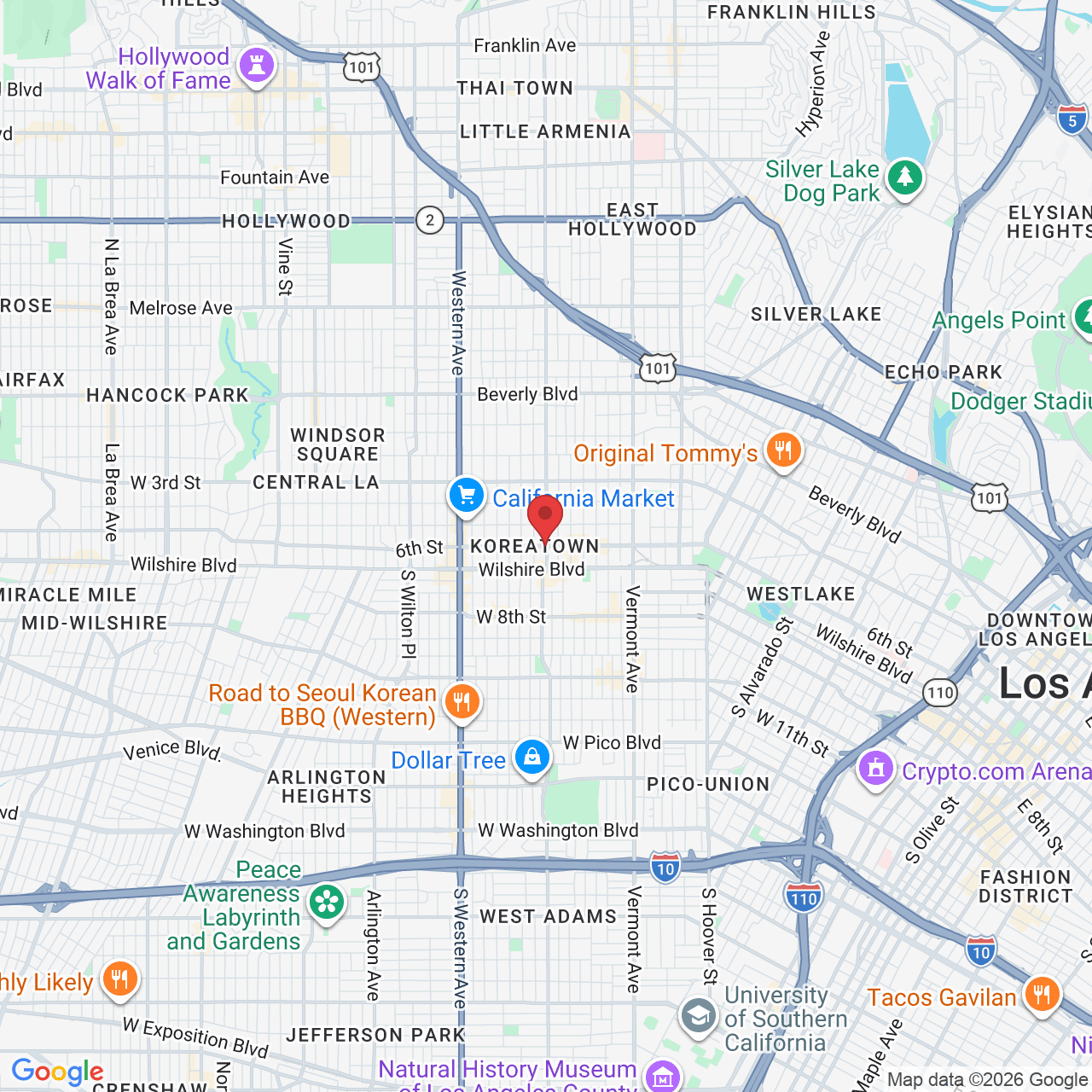 6th St, Los Angeles, CA, USA