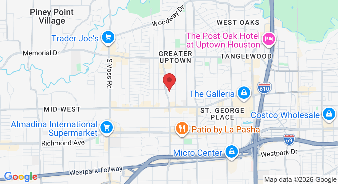 2401 Fountain View Dr, Houston, TX 77057, USA