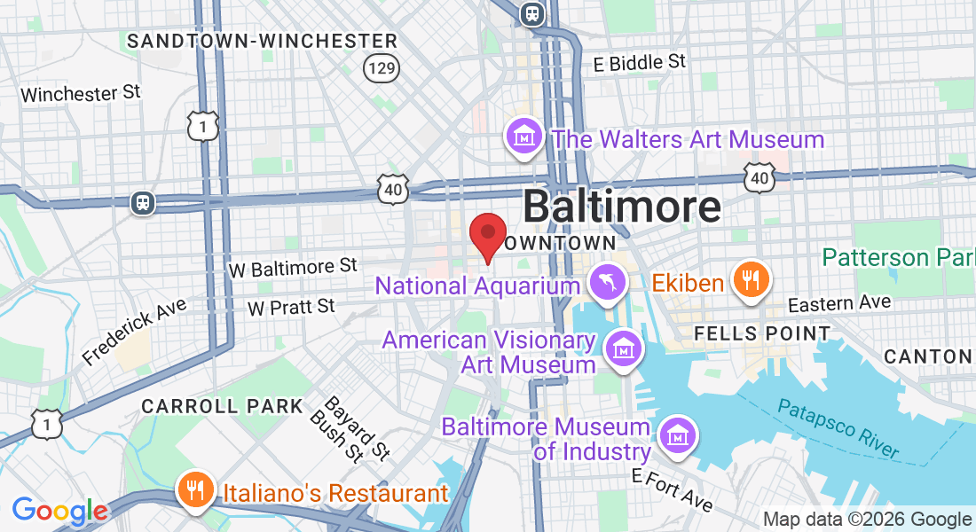 306 W Redwood St ste 200, Baltimore, MD 21201, USA