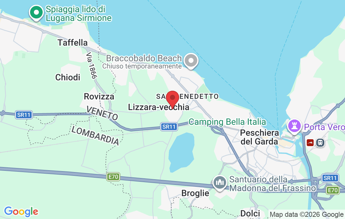 Viale Indipendenza, 18A, 37019 Peschiera del Garda VR, Italia