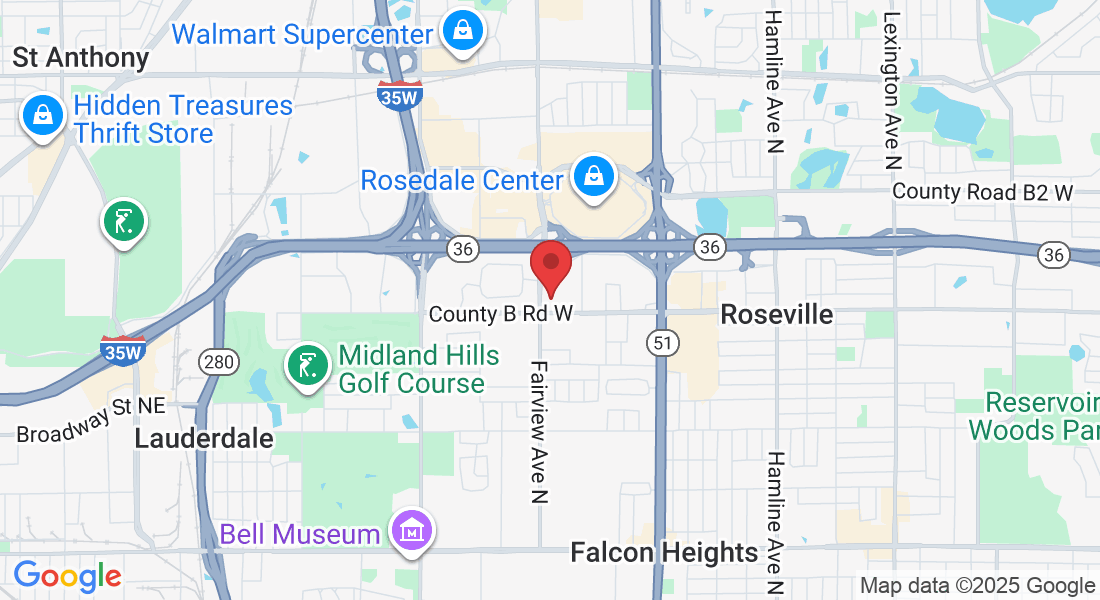 1801 County B Rd W suite 203, Roseville, MN 55113, USA