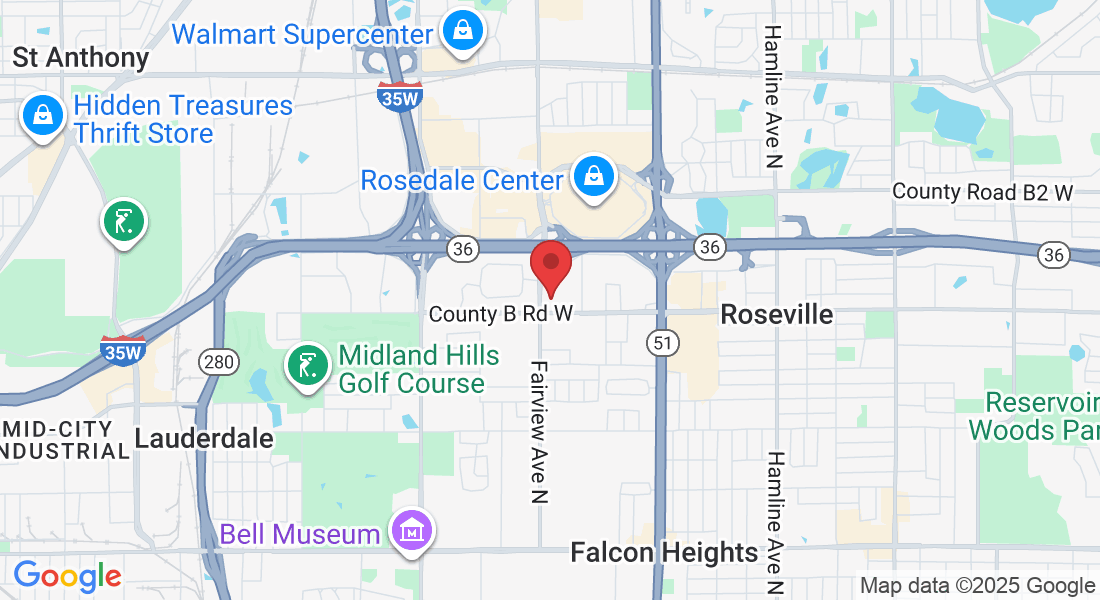 1801 County B Rd W suite 203, Roseville, MN 55113, USA