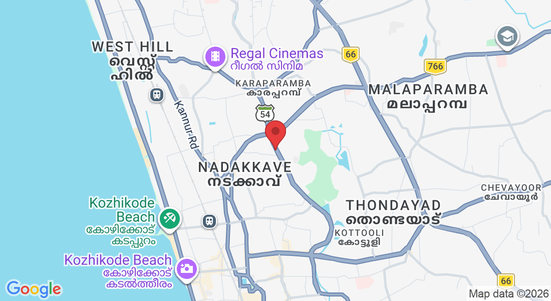 Rossa Building, Mini Bypass Rd, near Passport Office, Eranhipaalam, Kozhikode, Kerala 673006, India