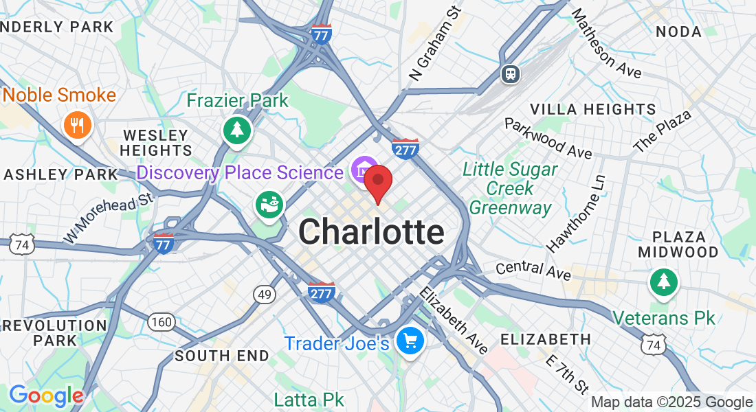 300 N College St #102, Charlotte, NC 28202, USA