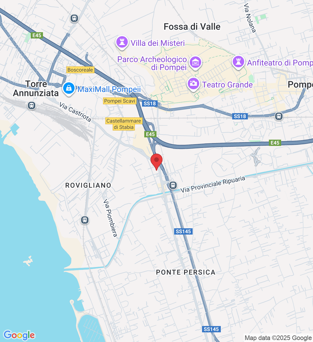 S.da Statale 145, 24, 80045 Pompei NA, Italia