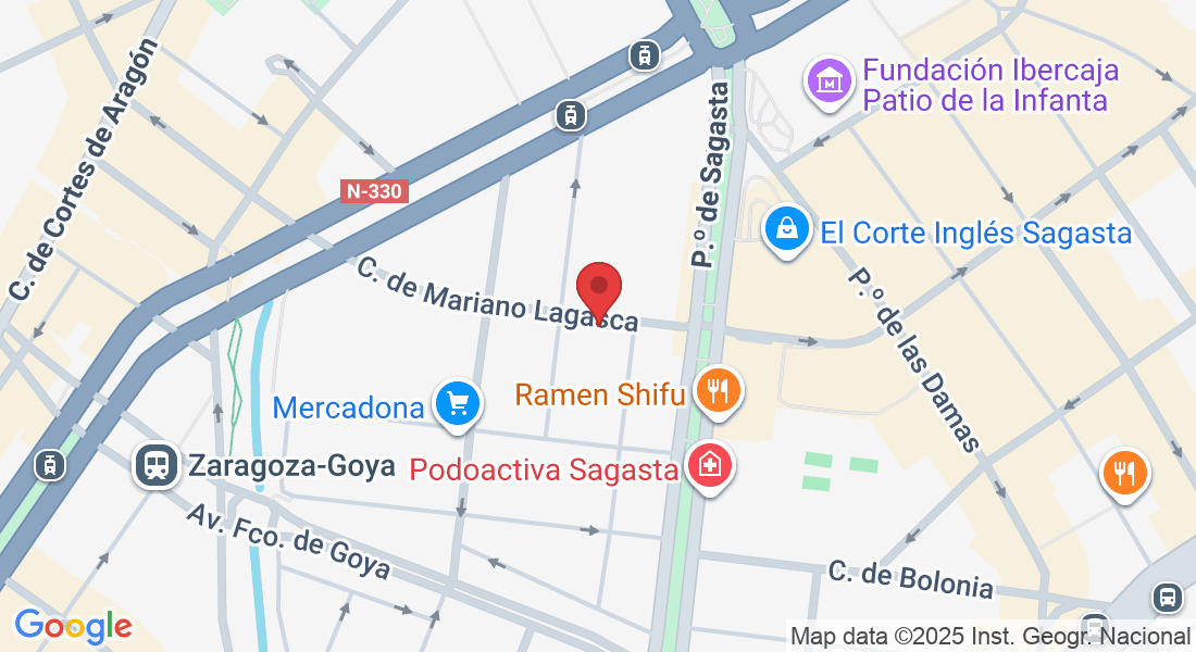 C. de Mariano Lagasca, 5, 50006 Zaragoza, España