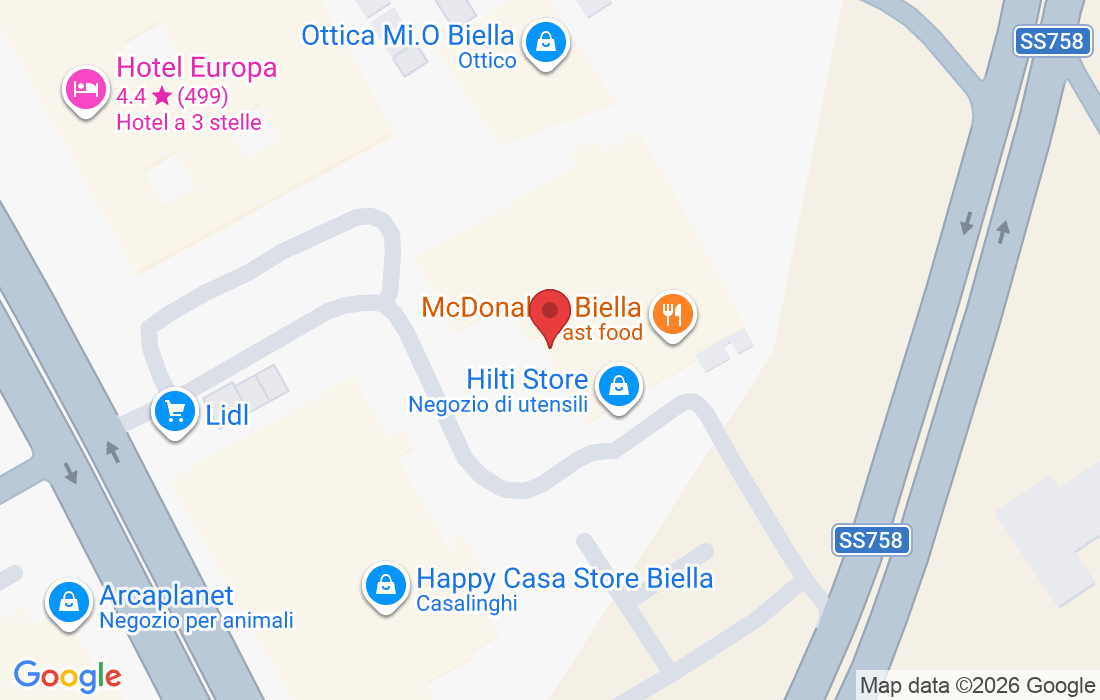Corso S. Maurizio, 25a, 13900 Biella BI, Italia
