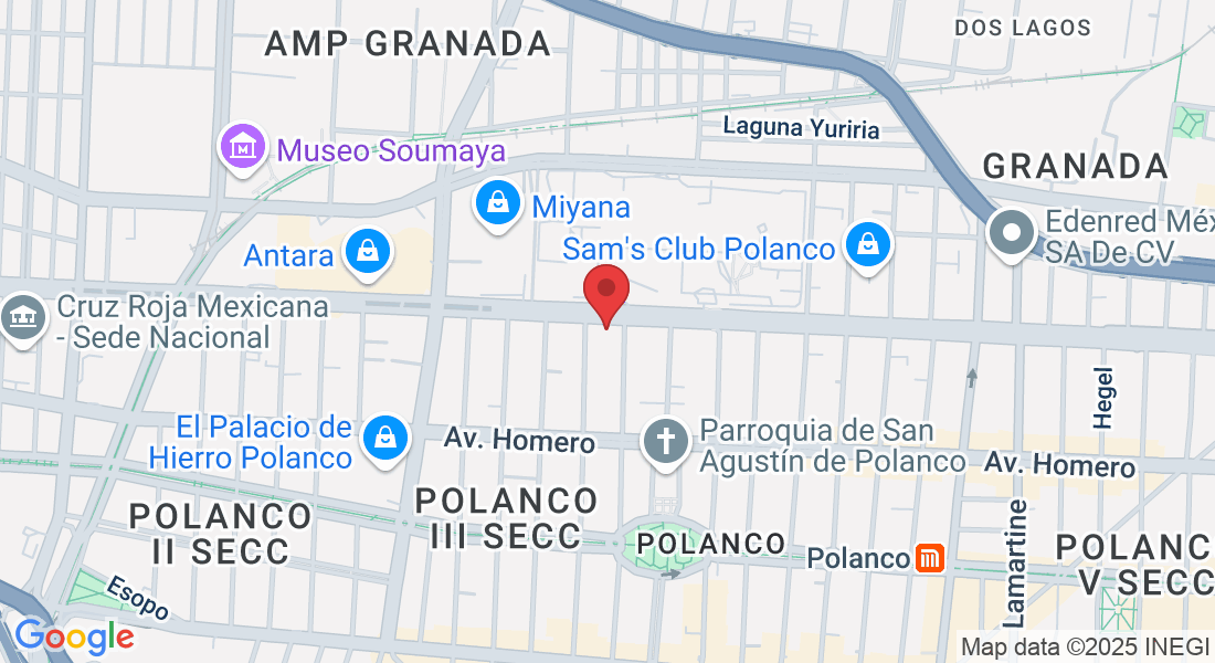 Av. Ejército Nacional Mexicano 700, Polanco, Polanco III Secc, Miguel Hidalgo, 11540 Ciudad de México, CDMX, Mexico