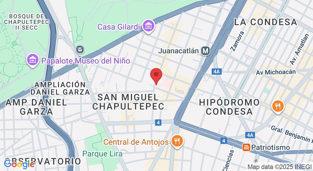 Calle Gral. Juan Cano 107, San Miguel Chapultepec I Secc, Miguel Hidalgo, 11850 Ciudad de México, CDMX, Mexico