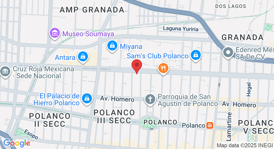 Av. Ejército Nacional Mexicano 700, Polanco, Polanco III Secc, Miguel Hidalgo, 11540 Ciudad de México, CDMX, Mexico