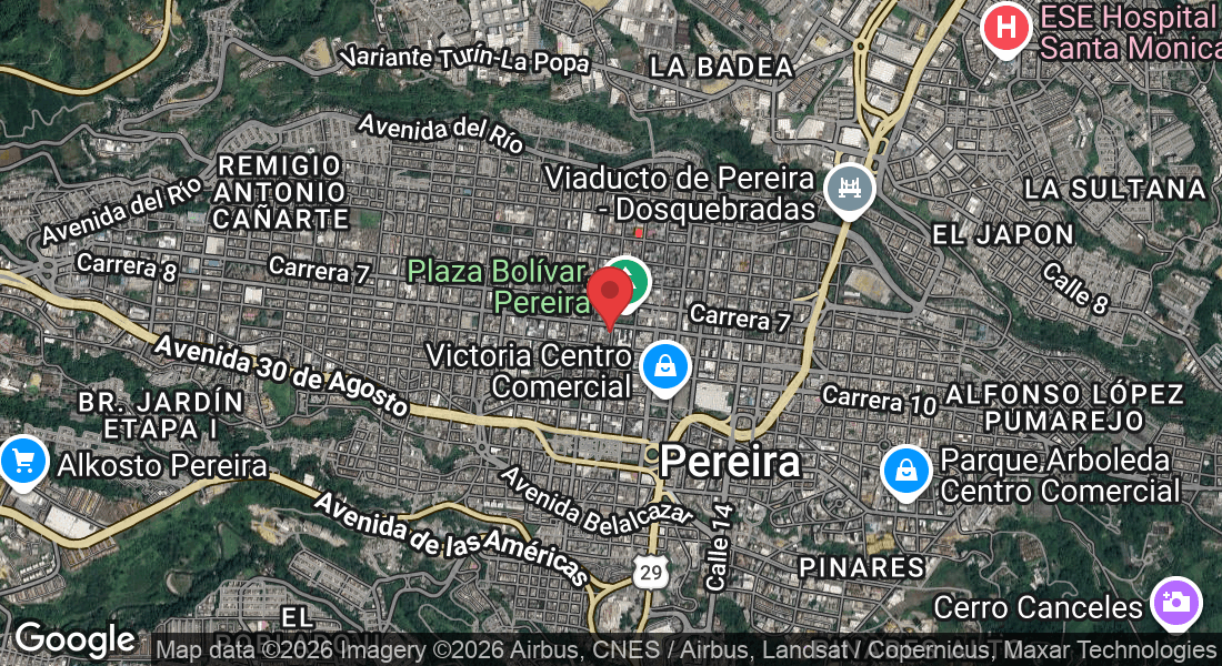 Cl. 20 #8-42, Pereira, Risaralda, Colombia