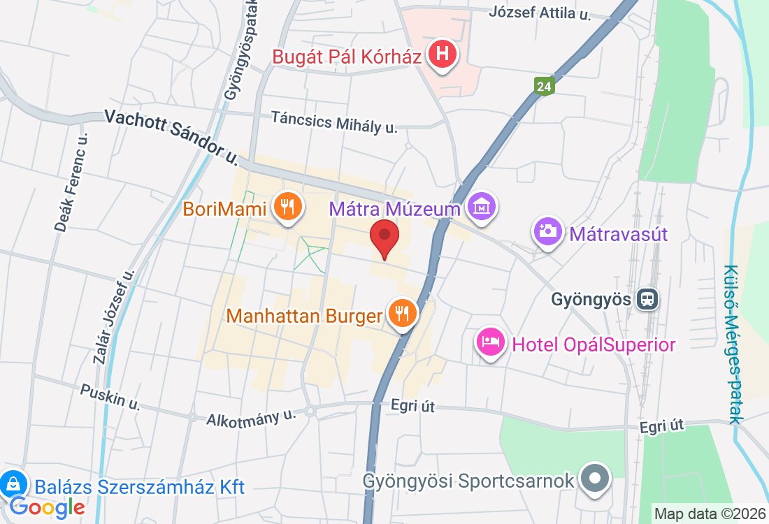 Gyöngyös, Török Ignác u., 3200 Magyarország