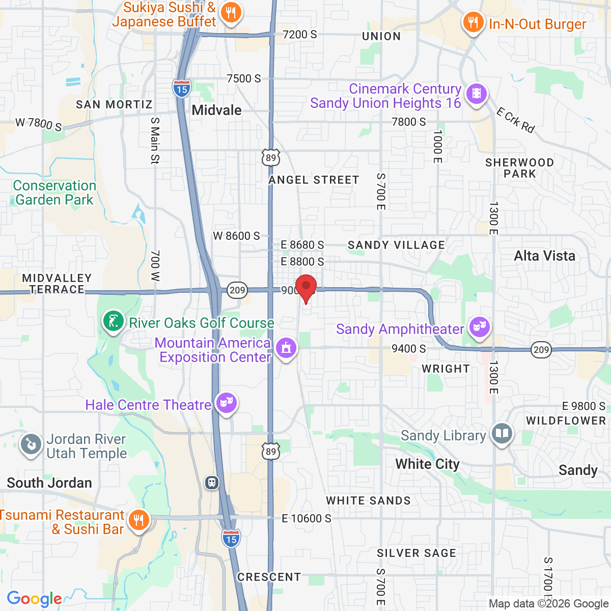 190 E 9100 S St, Sandy, UT 84070, EE. UU.