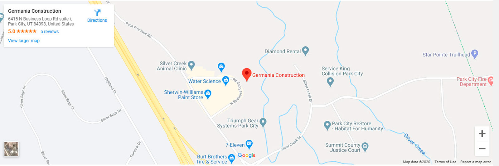 Germania Construction Location