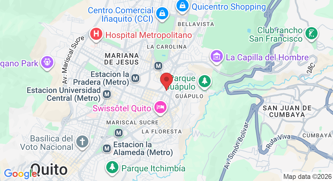 6 DE DICIEMBRE, Y, Quito 170517, Ecuador