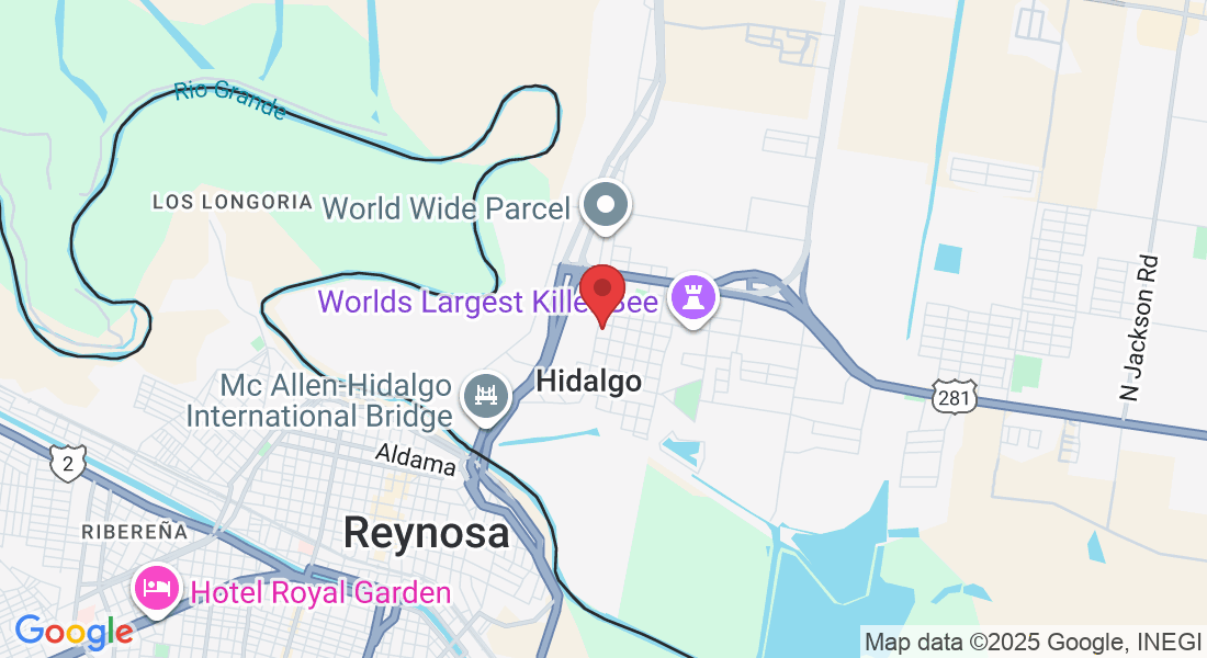 201 S Bridge St, Hidalgo, TX 78557, USA