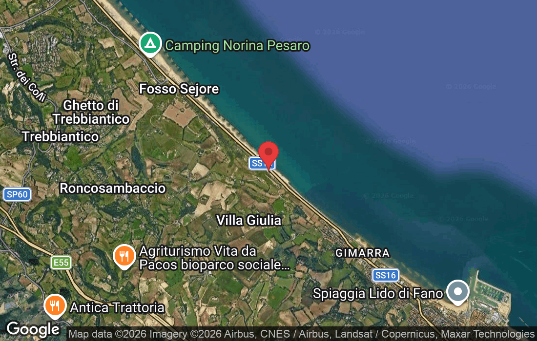 Strada Nazionale Adriatica Nord, 53, 61032 Fano PU, Italia