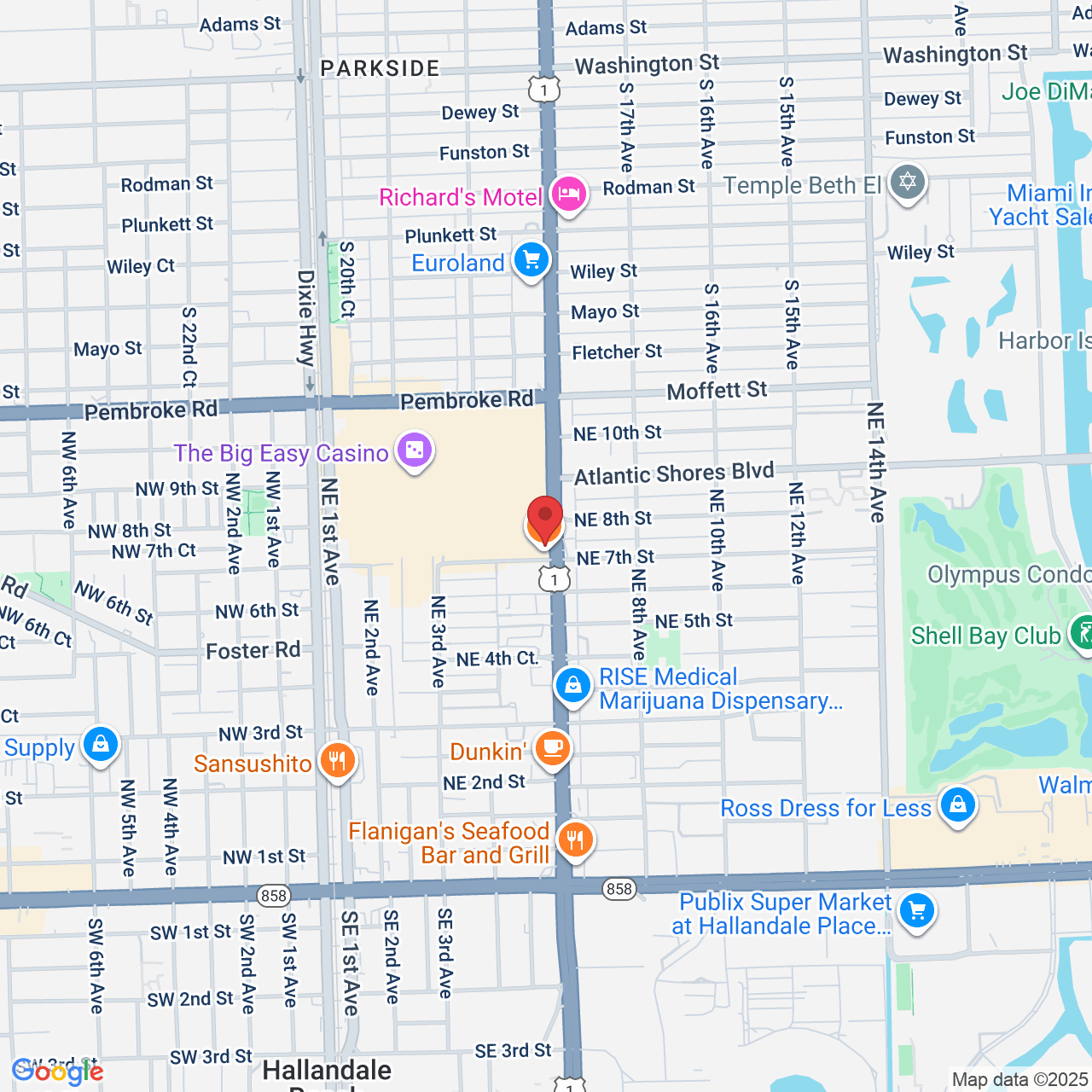 701 N Federal Hwy suite 105, Hallandale Beach, FL 33009, EE. UU.