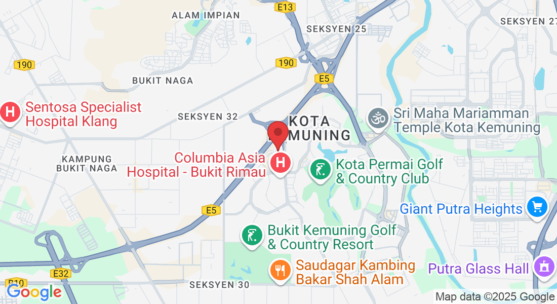 X32, X, 9-G & 9-1, Jalan Sungai Burung 32/68, Bukit Rimau, 40460 Shah Alam, Selangor, Malaysia