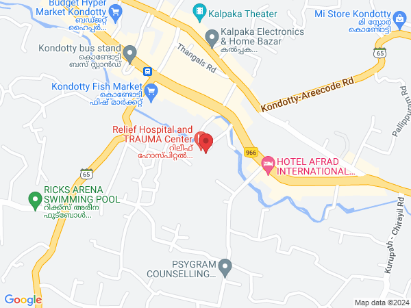 Relief Hospital And Trauma Center (Inside, Kondotty Bypass Rd, Kondotty, Kerala 673638, India