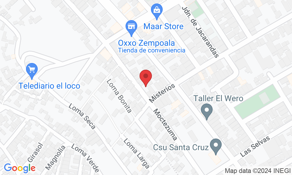 Moctezuma 6909, Santa Cruz (Fomerrey 10), 64160 Monterrey, N.L., México