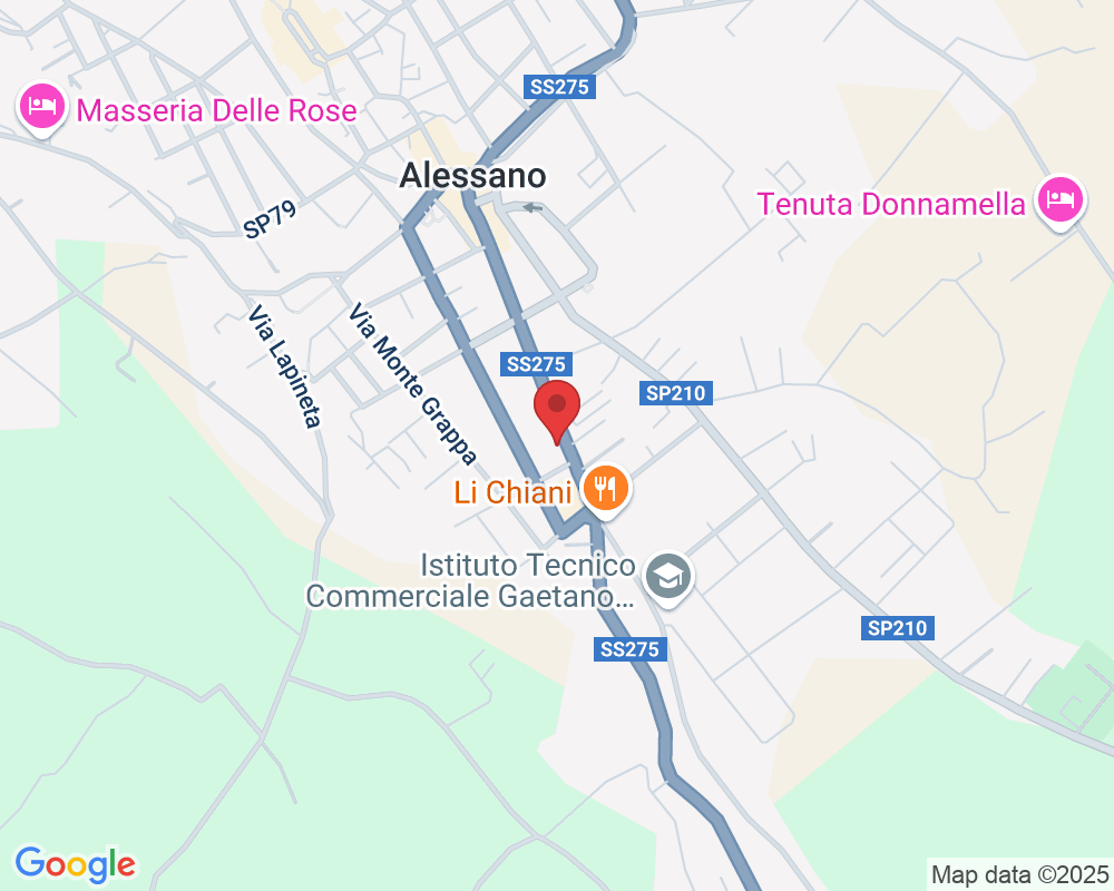 Via Scipione Sangiovanni, 118, 73031 Alessano LE, Italia