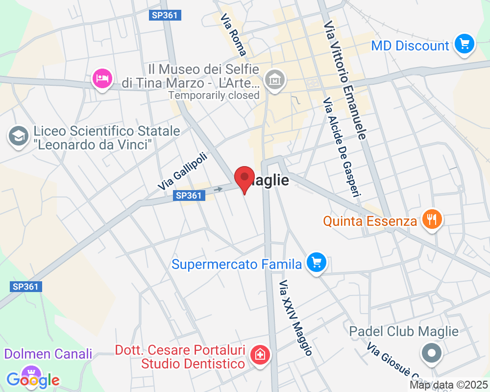 Via Adigrat, 9, 73024 Maglie LE, Italia